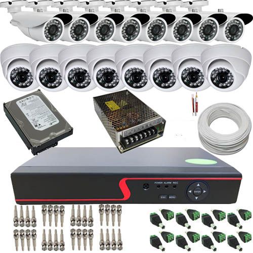 Kit 16 câmeras